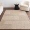 Nuloom Dorene Contemporary High-Low Striped Wool Area Rug 4ft x 6ft VEOC01C-406 - alternate 5